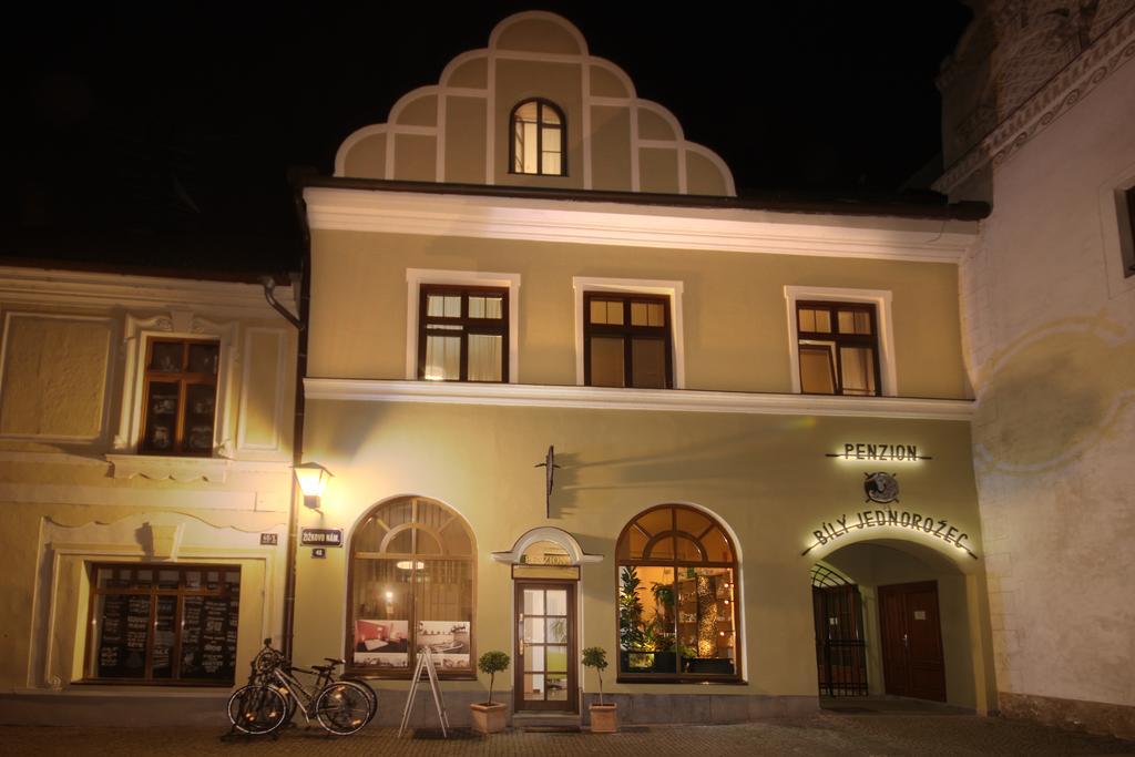 Hotel Bily Jednorozec Třeboň Buitenkant foto