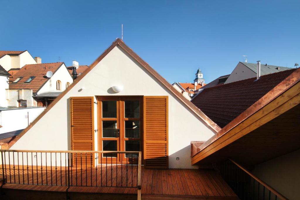 Hotel Bily Jednorozec Třeboň Kamer foto